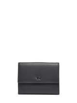 Wallet Leather Yves renard Blue foulonne 29468