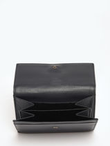 Wallet Foulonne Leather Yves renard Blue foulonne 29468-vue-porte