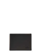 Wallet Leather Yves renard Black foulonne 2372