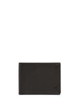 Wallet Leather Yves renard Black smooth 1574