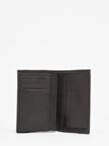 Wallet Leather Ruckfield Black cup CU05-vue-porte
