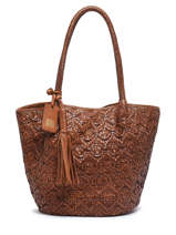 Shoulder Bag Heritage Leather Biba Brown heritage ALW1L