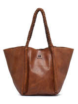 Satchel Heritage Leather Biba Brown heritage FED2L