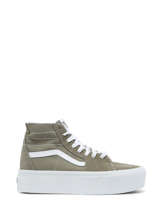 Sneakers Ua Sk8-hi Tapered Stacked Vans Green women A5JMKBLV
