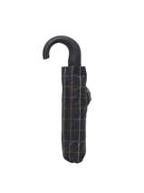Parapluie Pliant Happy rain Noir gents print 43668