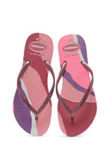 Slim Palette Glow Flip Flops Havaianas Pink women 4145766F