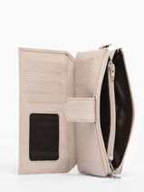 Leather Wallet Original N Nathan baume Beige original n 104N-vue-porte