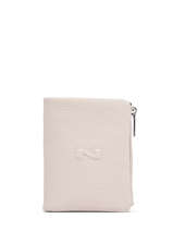 Leather Rallye Wallet Nathan baume Beige original n 476N