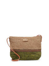 Crossbody Bag L'atelier Du Crochet Le voyage en panier Beige l'atelier du crochet AM730