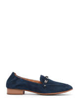 Moccasins Zanga In Leather Mam'zelle Blue women CSIRK28