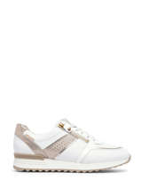 Sneakers In Leather Mephisto White women P5139495
