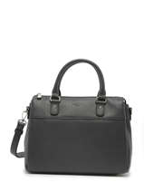 Satchel Confort Leather Hexagona Black confort 469844