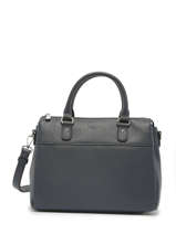 Satchel Confort Leather Hexagona Blue confort 469844