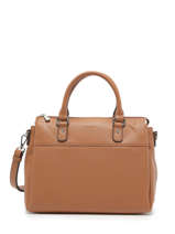 Satchel Confort Leather Hexagona Brown confort 469844