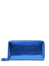 Leather Charlotte Ultraviolet Wallet Paul marius Blue ultraviolet UV