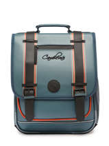 2-compartment Vintage North Backpack Cameleon Blue vintage north SD39