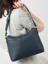 Shoulder Bag Madrid Hexagona Blue madrid 539842-vue-porte