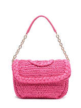 Shoulder Bag Barcelone Straw Gerard pasquier Pink barcelone P231605