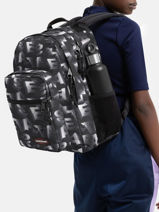2-compartment  Backpack  With 15" Laptop Sleeve Eastpak Black authentic K40F-vue-porte