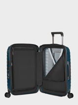 Valise Cabine Extensible Samsonite Bleu proxis 140087-vue-porte