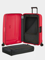 Hardside Luggage Essens Samsonite Red essens 146912-vue-porte