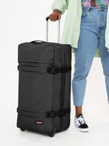 Softside Luggage Authentic Luggage Eastpak Black authentic luggage EK0A5BA9-vue-porte