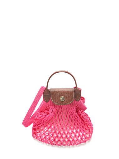 Longchamp Le pliage filet Messenger bag Pink