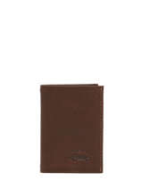Card Holder Leather Francinel Brown bixby 69924