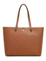 Leather Karly Tote Bag Lauren ralph lauren Brown karly 31911655