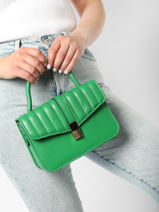 Sac Bandoulire Couture Miniprix Vert couture C0152-vue-porte