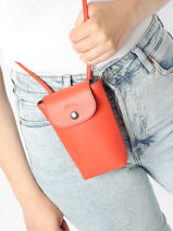 Longchamp Le pliage xtra Etui ipod/cd Orange-vue-porte