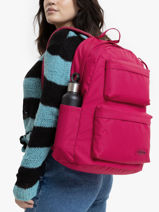 1 Compartment  Backpack  With 13" Laptop Sleeve Eastpak Pink double casual EK0A5B7Y-vue-porte