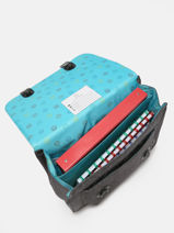 Cartable It Bag Midi 2 Compartiments Jeune premier Noir daydream boys B-vue-porte