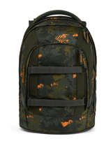 2-compartment  Backpack Satch Green pack 186
