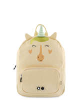 Mini Backpack 1 Compartment Trixie Beige animals 90