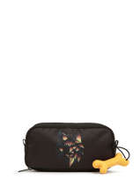 Pencil Case 3 Compartments Stones and bones Black boys B