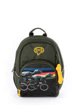 Mini Backpack Laurel Boys Stones and bones Green boys B