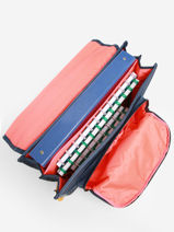 Satchel 2 Compartments Lily Girls Stones and bones Blue girls G-vue-porte