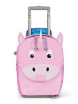 Kids Luggage Affenzahn Pink suitcase TRL2