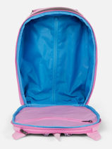 Kids Luggage Affenzahn Pink suitcase TRL2-vue-porte