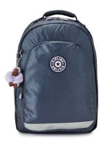 2-compartment Backpack Kipling Blue back to school KI5213