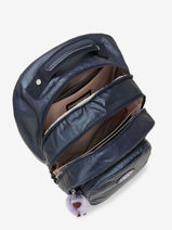 2-compartment Backpack Kipling Blue back to school KI5213-vue-porte