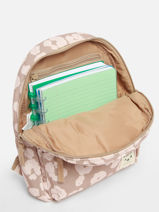 1 Compartment Backpack Kidzroom Beige adore more 2819-vue-porte