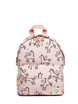 1 Compartment Backpack Kidzroom Pink beasties 3379