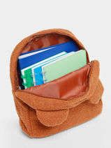 Mini Sac � Dos Pret Rouge buddies for life 3895-vue-porte