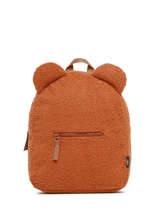 1 Compartment Backpack Pret Brown buddies for life 3895
