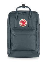 1 Compartment Backpack With 17" Laptop Sleeve Fjallraven Gray kanken 23525