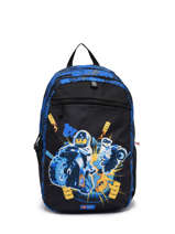 2-compartment Backpack Lego Black city race 23