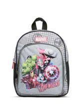 1 Compartment Backpack Avengers Gray safety shield 2690