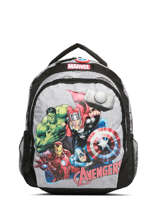 1 Compartment Backpack Avengers Gray safety shield 2692